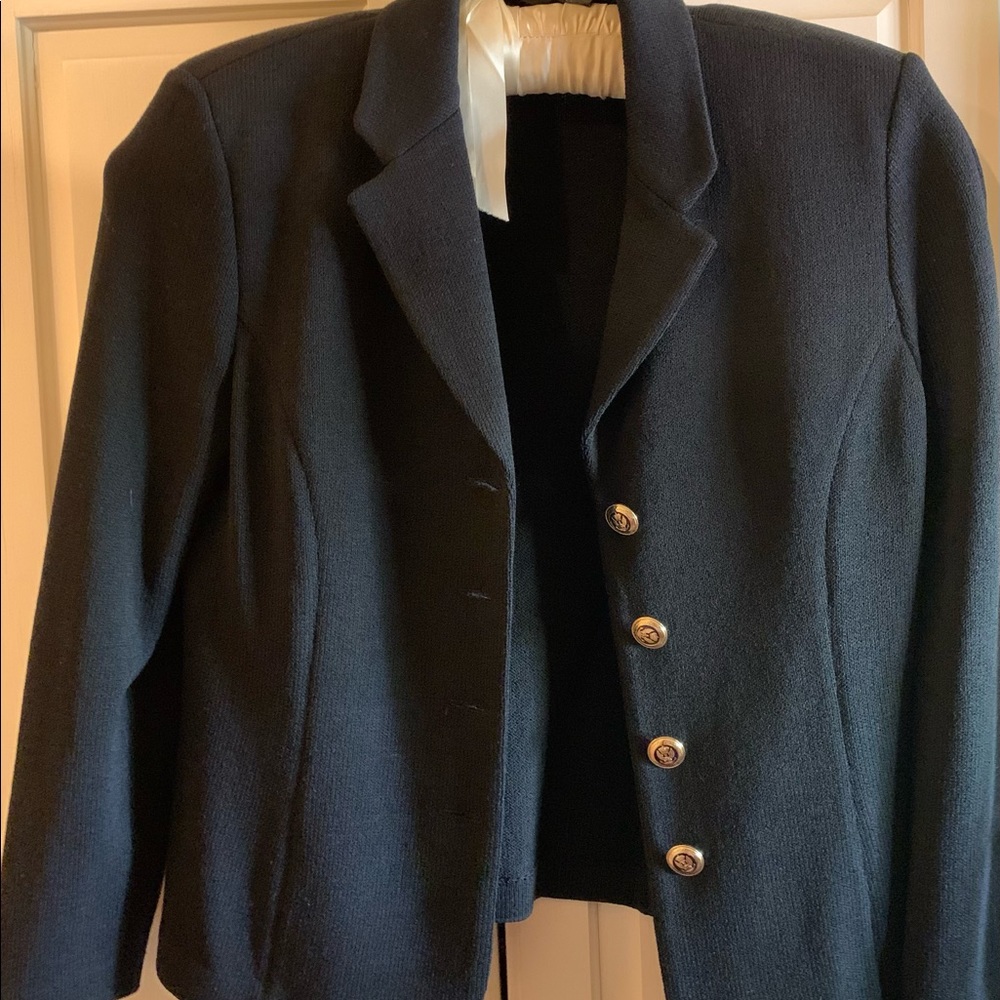 Beautiful black jacket with matching pants